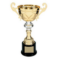 Cup Trophy, Gold - 11 1/2" Tall